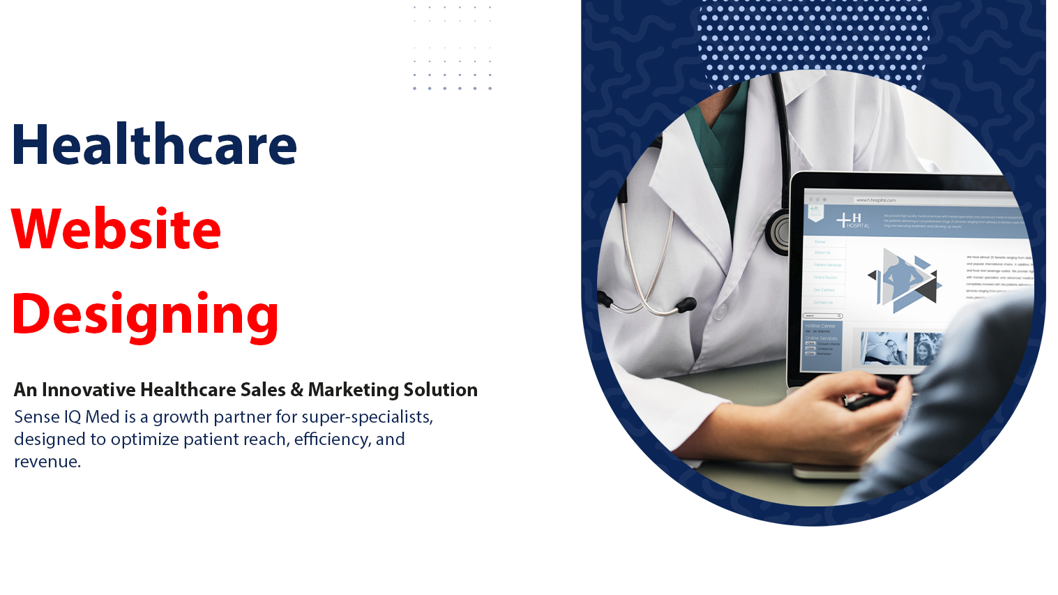 Sense IQ Healthcare Web Design